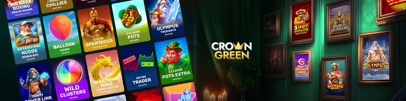 jouer sur crowngreen casino