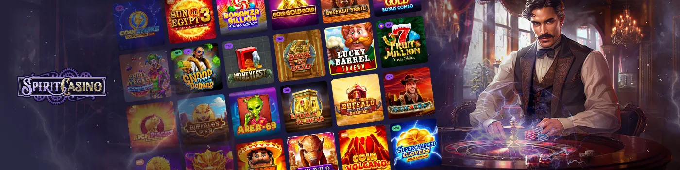 jouer sur le casino spirit