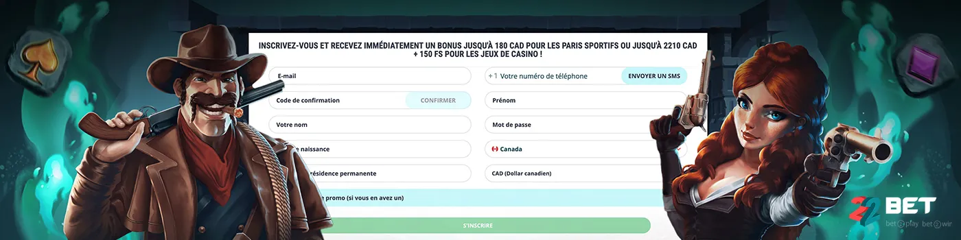 visiter 22bet casino