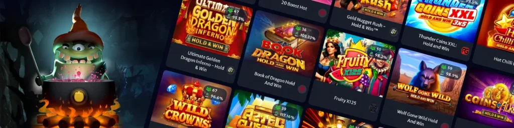Les jeux sur le casino en ligne Hellspin