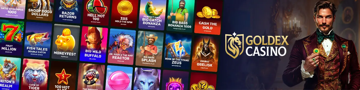 jouer sur goldex casino