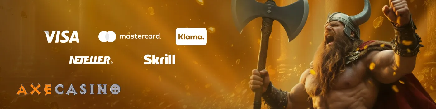 paiements sur Axe Casino