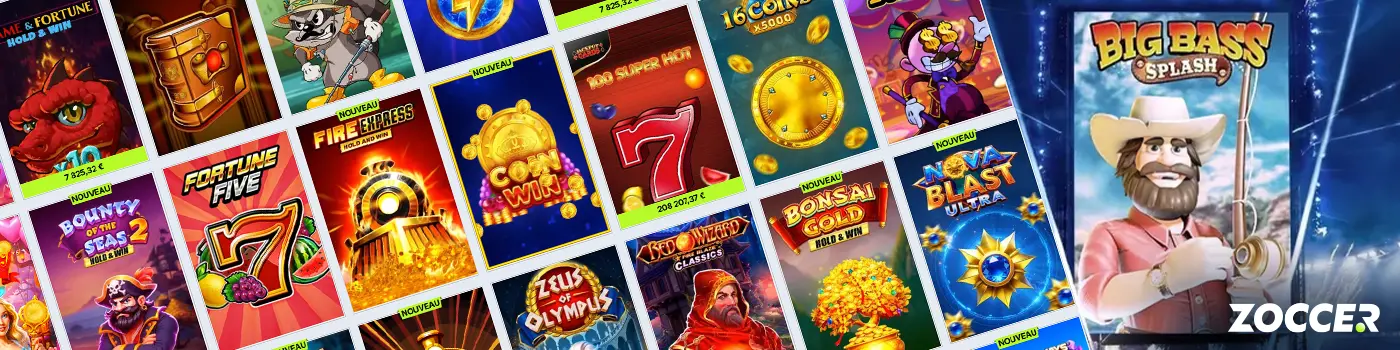 Jouer sur Zoccer casino